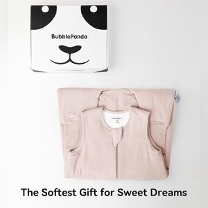 BubblePanda Toddler Sleep Sack w/ Feet | Size Large | 1.0 TOG | NWT